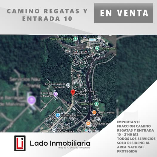 CAMINO REGATAS Y ENTRADA 10